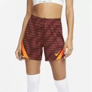Nike Dri-FIT Strike Womens Knit Soccer Shorts - Brown