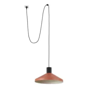 Kombo Terracotta Dome Pendant Lamp Ø400 With Plug 2700K