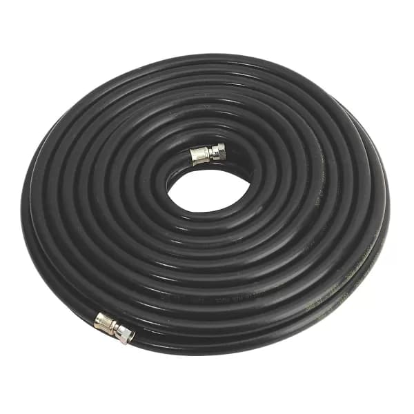 Genuine SEALEY AH20RX/38 Air Hose 20mtr x Ø10mm with 1/4BSP Unions Heavy-Duty