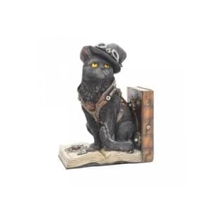 Purring Pioneer Cat Figurine
