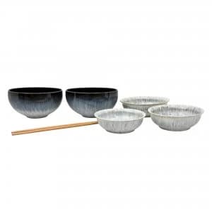 Denby Halo 7 Piece Asian Set