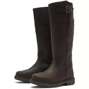 Chatham Womens Brooksby Riding Boots Dark Brown Leather 5 (EU38)