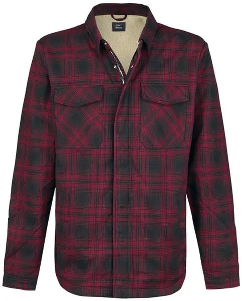 Vintage Industries Class Sherpa Between-seasons Jacket red Black XL Men