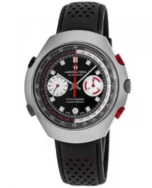 Hamilton American Classic Limited Edition Black Dial Black Leather Strap Unisex Watch H51616731 H51616731