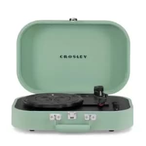 Crosley Discovery Vintage Seafoam Green Turntable With Rca Output