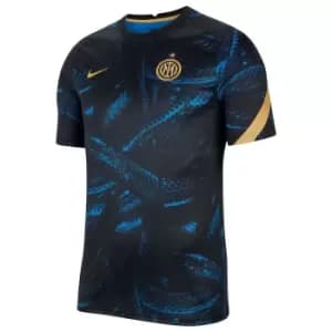 2021-2022 Inter Milan Pre-Match Training Shirt (Blue) - Kids