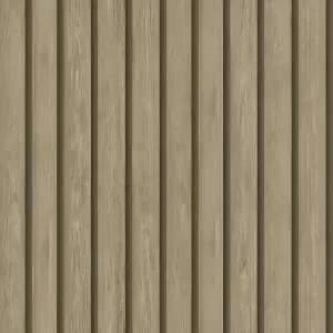 Holden Wood Slat Light Oak Wallpaper