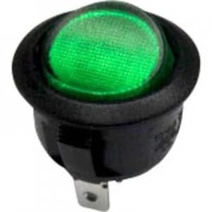 SCI Toggle switch R13 208B 02 GN 250 V AC 10 A 1 x OffOn latch