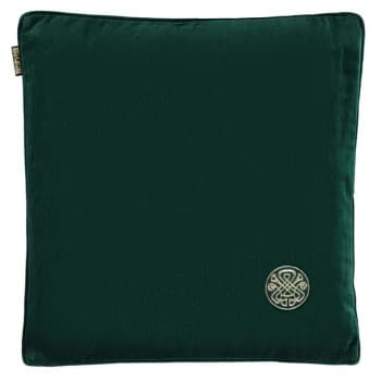 Biba Velvet Cushion - Emerald