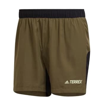 adidas Terrex Trail Running Shorts Mens - Green