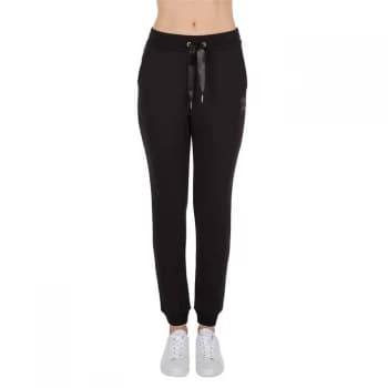 Armani Exchange Satin Tie Jogging Pants Black Size S Women