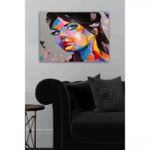 381379990-5070 Multicolor Decorative Canvas Painting