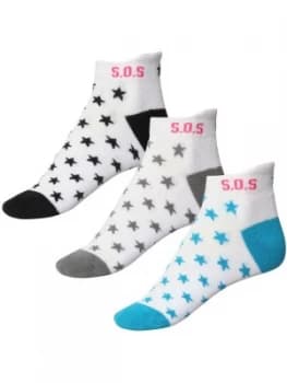 Swing Out Sister Stevie 3 Pack Sock Multi