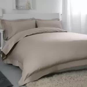 Egyptian Cotton 30cm Fitted Sheet - Size: Single - Grey
