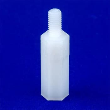 R-TECH 524352 Nylon Hexagonal M3 M-F Spacers 15mm - Pack Of 100