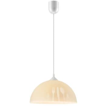 Lamkur Lighting - Dome Pendants Ceiling Light Yellow, 1x E27