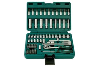 Kamasa 56017 Socket Set 58pc 1/4"D - Chrome Vanadium