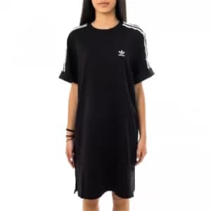 adidas Originals 3 Stripe Tee Dress Black