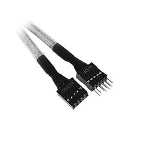 BitFenix Alchemy Internal Audio Extension Adaptor 30cm - White