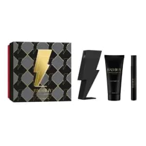 Carolina Herrera Bad Boy Le Parfum Gift Set 100ml Eau de Parfum + 100ml Shower Gel + 10ml Eau de Parfum