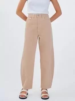 Aligne Febe Barrel Leg Jean In Organic Cotton