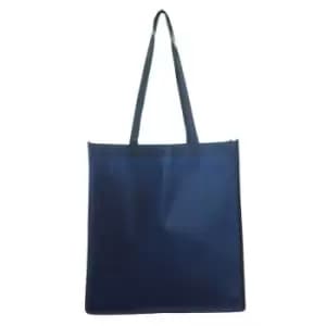 United Bag Store Gusseted Tote Bag (One Size) (Navy) - Navy