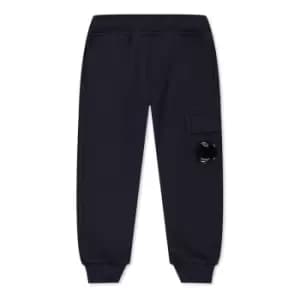 CP COMPANY Fleece Cargo Jogging Bottoms - Blue