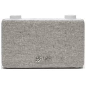 Roberts PLAYFMW FM MW LW Compact Portable Digital Radio in White