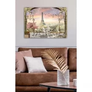 1476438074-5070 Multicolor Decorative Canvas Painting