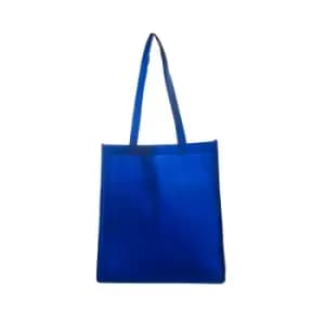 United Bag Store Gusseted Tote Bag (One Size) (Blue)