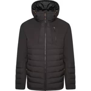 JCB Trade Padded Jacket in Black, Size Medium