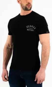 Rokker Performance Motors Patch T-Shirt, black, Size S, black, Size S