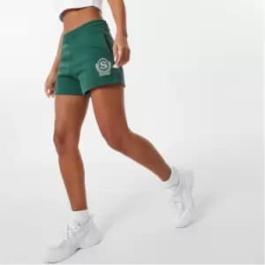 Slazenger Sofia Richie Vintage Fleece Shorts - Green
