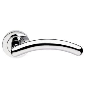 Jedo Mailand Door Handle on Round Rose