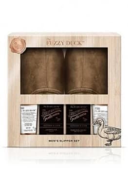 Baylis & Harding The Fuzzy Duck Mens Ginger and Lime Slipper Set