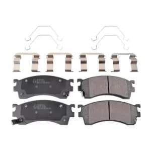 Brake Pad set ADM54250 by Blue Print Front Axle