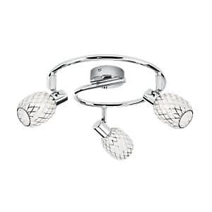 Philips Deltoid Polished Chrome 3 Bar Spotlight - G9