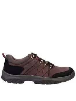 Cotswold Toddington Shoes - Brown, Size 10, Men