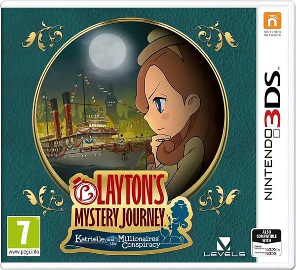 Laytons Mystery Journey Katrielle and the Millionaires Conspiracy Nintendo 3DS Game