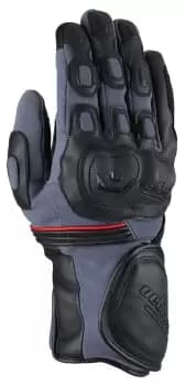 Furygan Dirt Road Motorcycle Gloves, black-grey-red, Size XL, black-grey-red, Size XL
