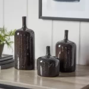 Set of 3 Balcombe Ornaments Grey