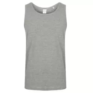 SF Mens Feel Good Stretch Vest (L) (Heather Grey)