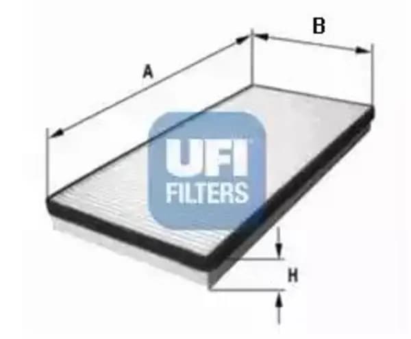 UFI 53.065.00 Interior Air Cabin/ Pollen Filter