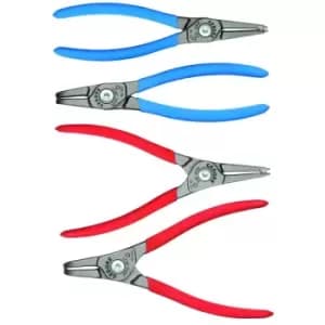 Gedore - 2931877 s 8000 e Circlip Pliers Set, 4pcs