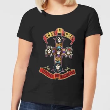 Guns N Roses Appetite For Destruction Womens T-Shirt - Black - 5XL