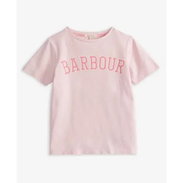 Barbour Girls Northumberland T-Shirt - Pink 14-16Y/XXL