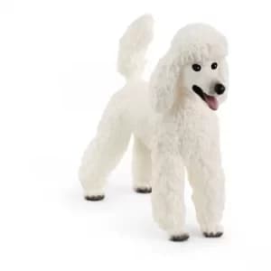 Schleich Farm World Poodle Toy Figure-White