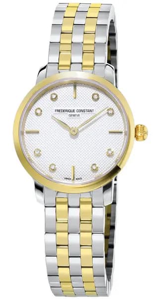 Frederique Constant Watch Slim Line Ladies - Silver FDC-507
