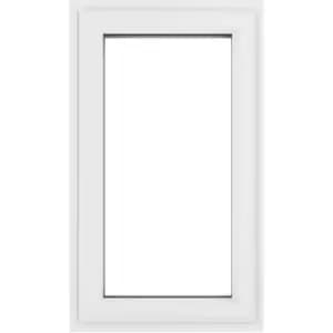 Crystal Casement uPVC Window Left Hand Opening 610mm x 1040mm Clear Double Glazing in White