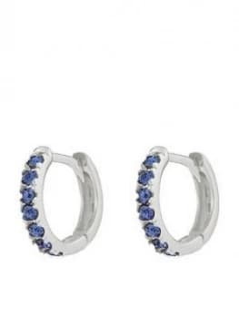 Accessorize St Huggie Hoop Earrings - Blue